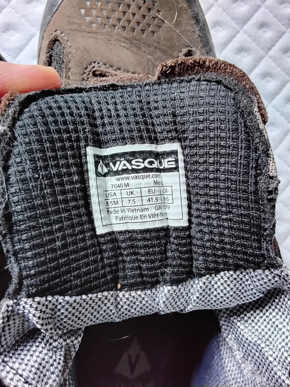 Vasque hiking boots